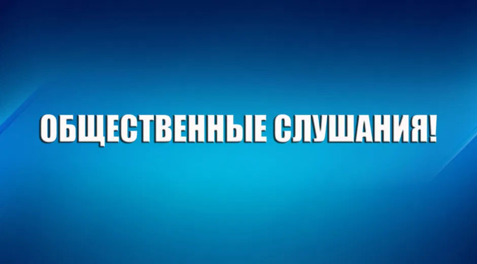 Публичные слушания проводятся для обсуждения проектов